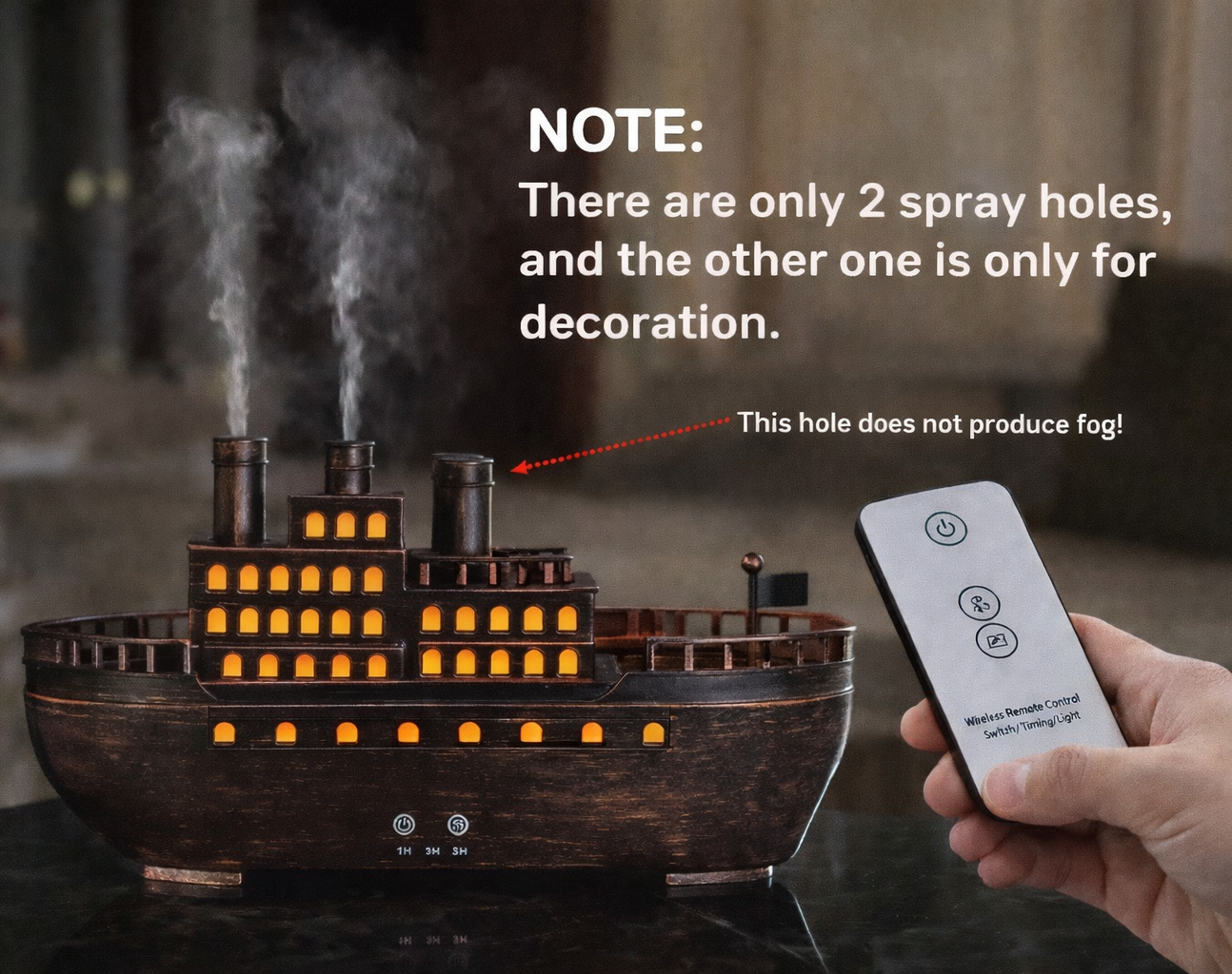 Ship-shaped Aroma Diffuser