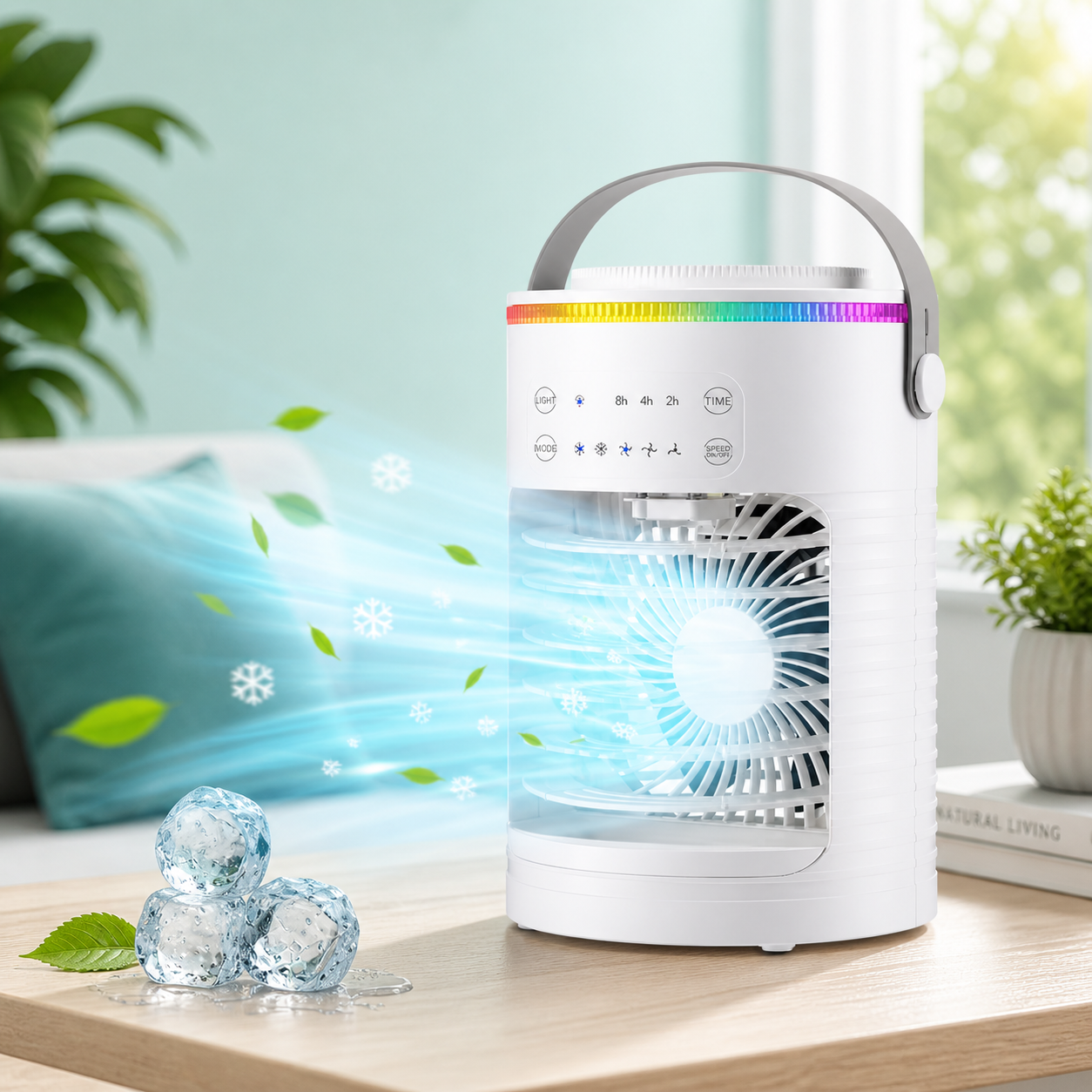 Breath Oasis MistCool Desktop Fan