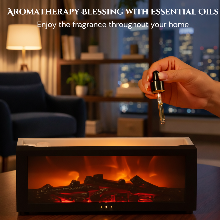 Flame Effect Aroma Diffuser