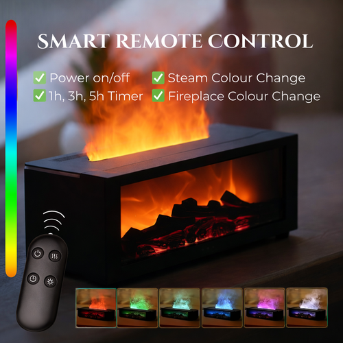 Load image 1 in gallery view. Flame Effect Aroma Diffuser