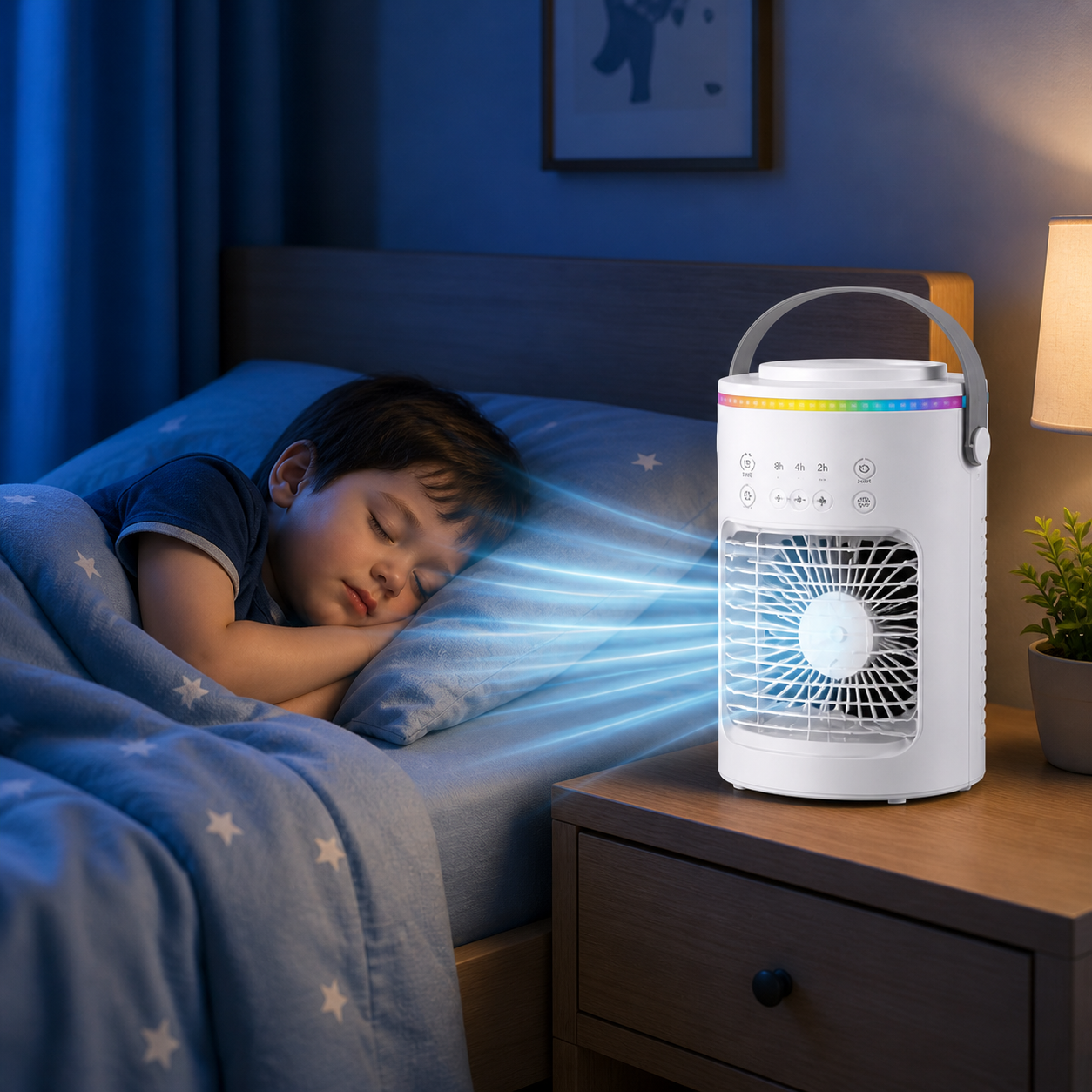 Breath Oasis MistCool Desktop Fan