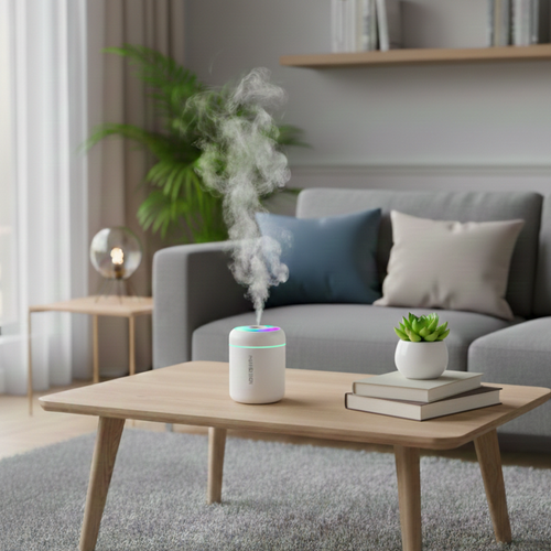 Load image 1 in gallery view. Colorful LED Mini Humidifier