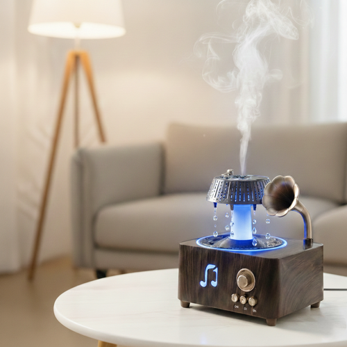 Load image 1 in gallery view. Vintage Gramophone Cloud Humidifier